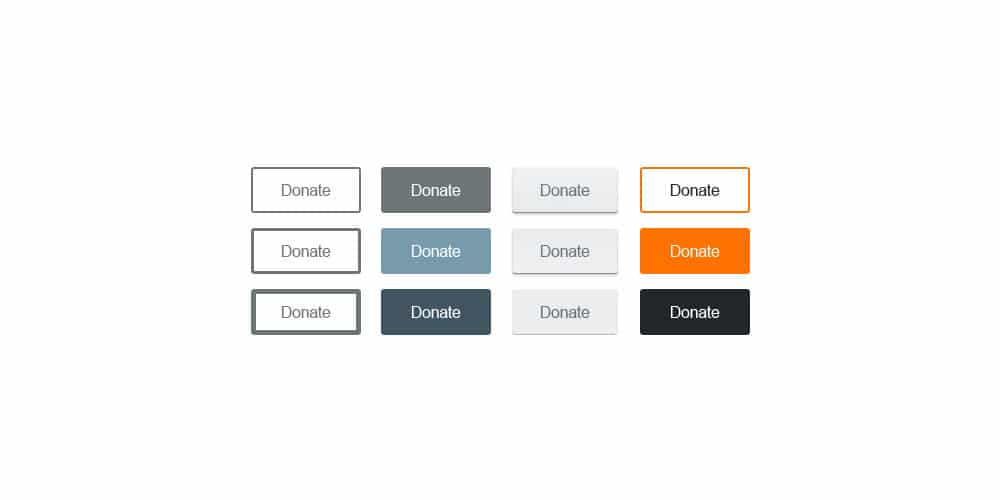 Collection of Latest Free UI Elements 15 Minimal Web Buttons