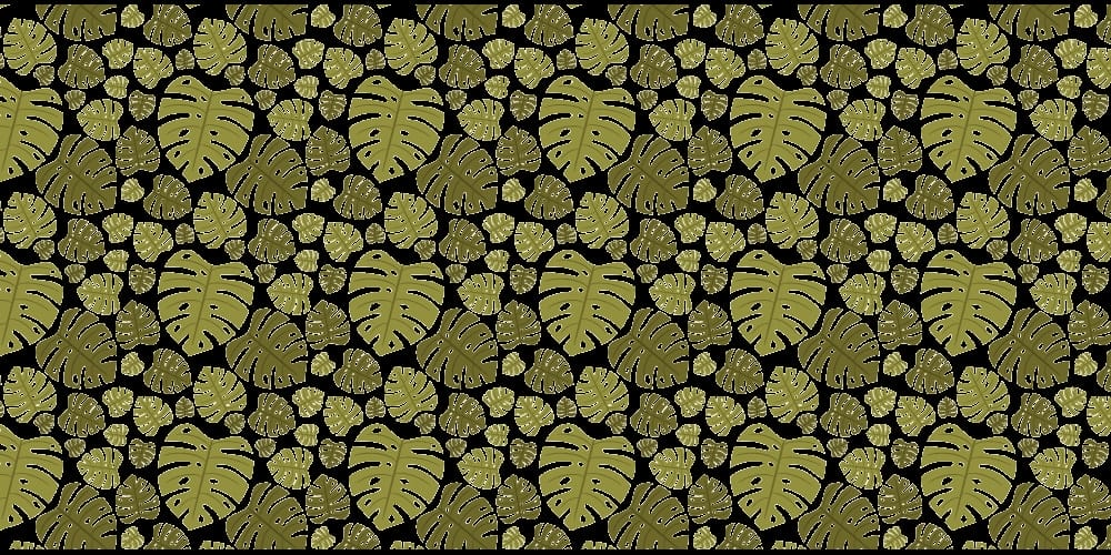 Latest Adobe Illustrator Tutorials 373 Monstera Leaf Pattern