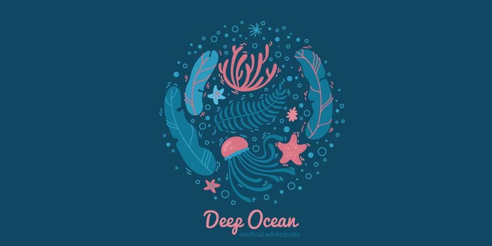 Latest Adobe Illustrator Tutorials 53 Ocean-Design