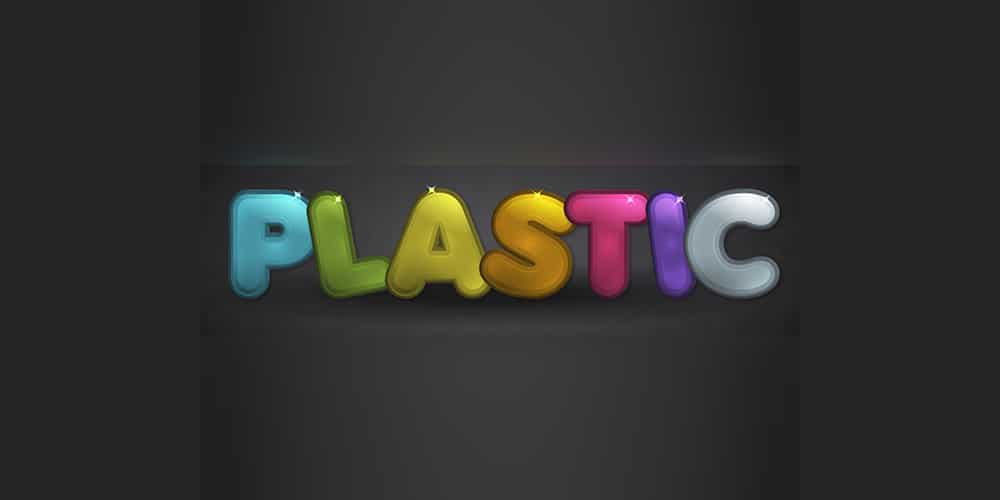 Latest Adobe Illustrator Tutorials 106 Plastic-Text-Effect