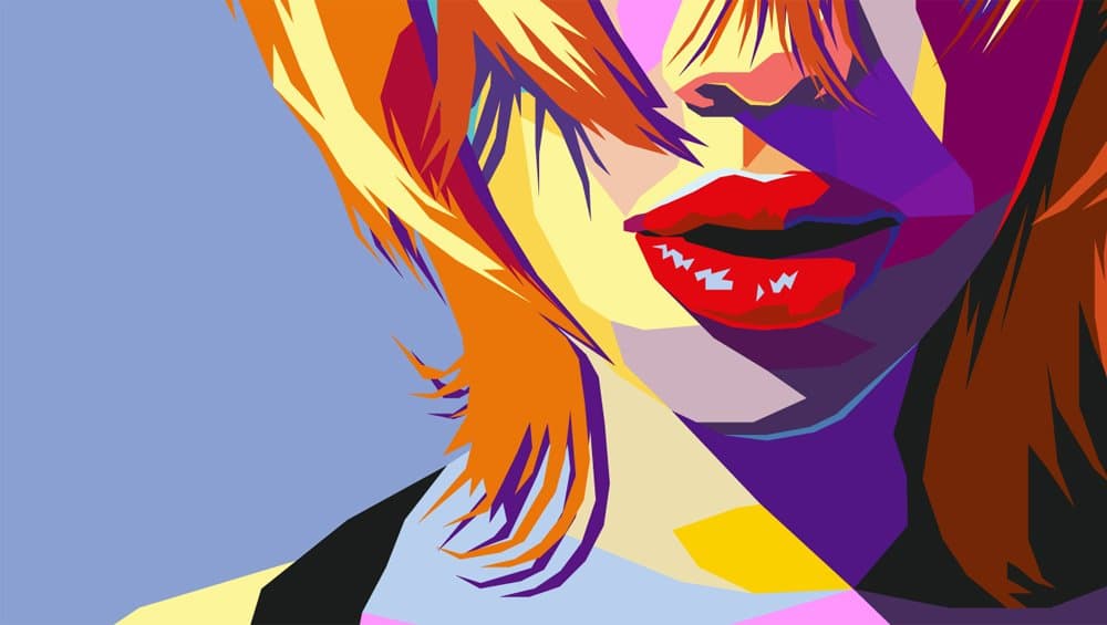 Pop Art Portrait in Illustrator