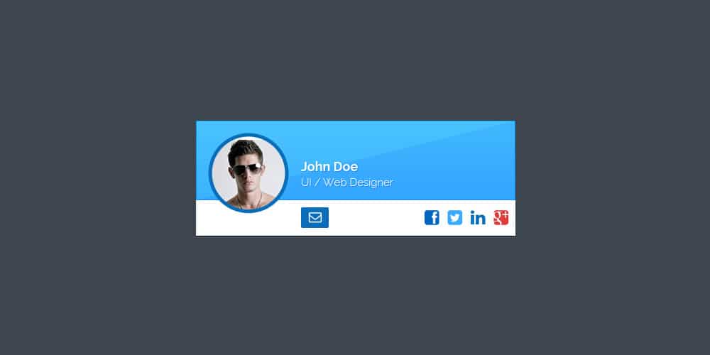 Collection of Latest Free UI Elements 127 Profile Badge PSD