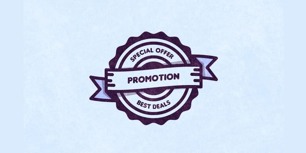 Latest Adobe Illustrator Tutorials 375 Promotion Vector Badge