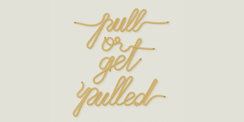 Latest Adobe Illustrator Tutorials 234 Rope-Text-Effect