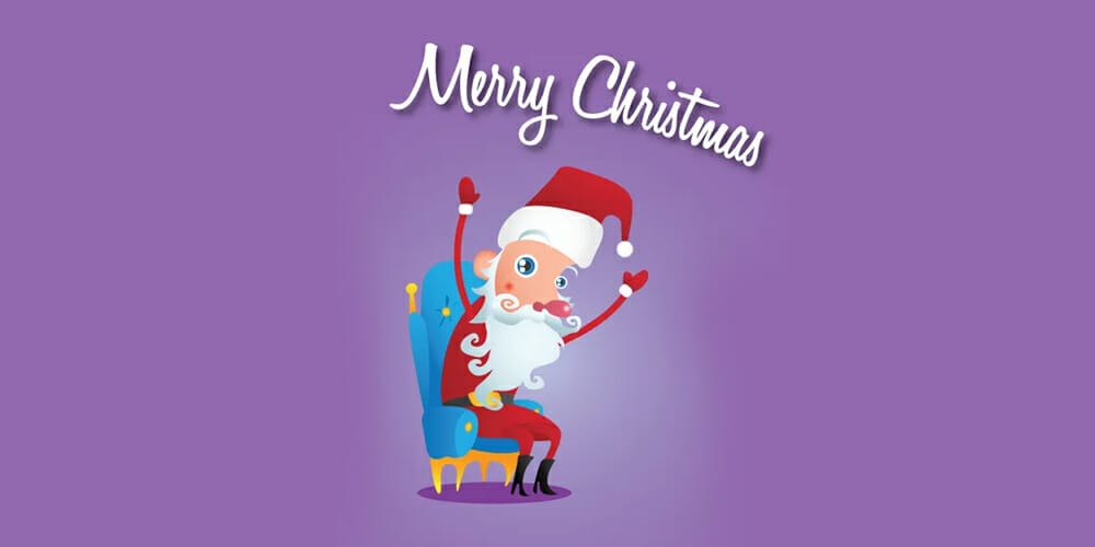 Latest Adobe Illustrator Tutorials 17 Santa Claus illustration