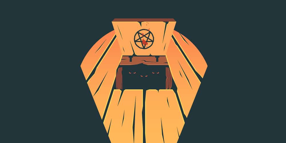 Latest Adobe Illustrator Tutorials 271 Scary-Cellar-Illustration