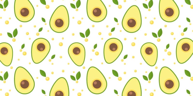 Latest Adobe Illustrator Tutorials 434 Seamless Pattern with Fresh Avocado