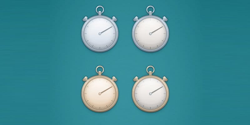 Latest Adobe Illustrator Tutorials 425 Simple Stopwatch Illustration