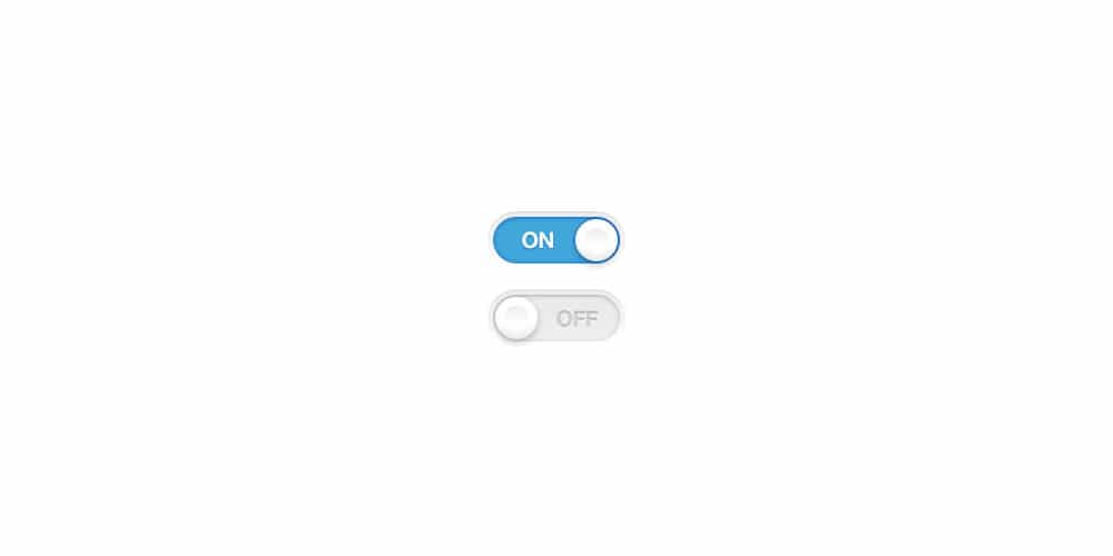 Collection of Latest Free UI Elements 57 Simple Toggle Switch