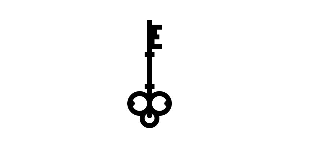 Latest Adobe Illustrator Tutorials 354 Skeleton Key Icon