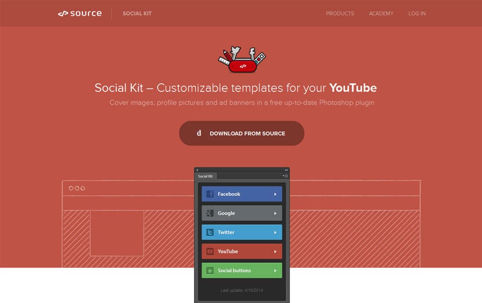 100+ Best Photoshop Plugins for Web Designers 43 Social Kit