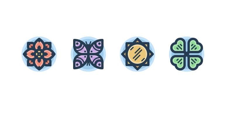 Latest Adobe Illustrator Tutorials 428 Spring Themed Icon Pack
