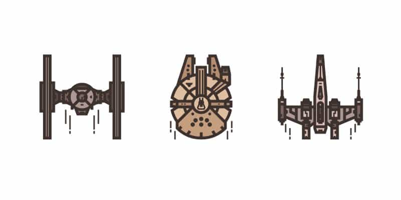 Latest Adobe Illustrator Tutorials 414 Star Wars Themed Icon