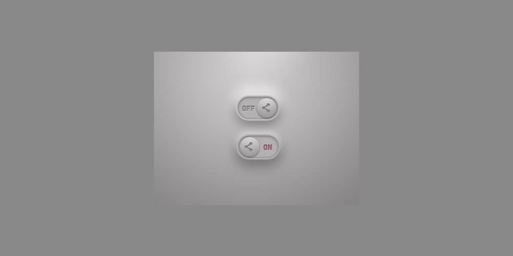 Collection of Latest Free UI Elements 60 Toggle Switch Free PSD