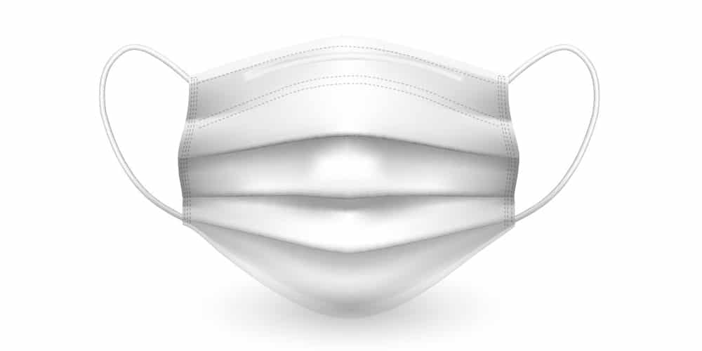 Vector Medical Face Mask Mockup 