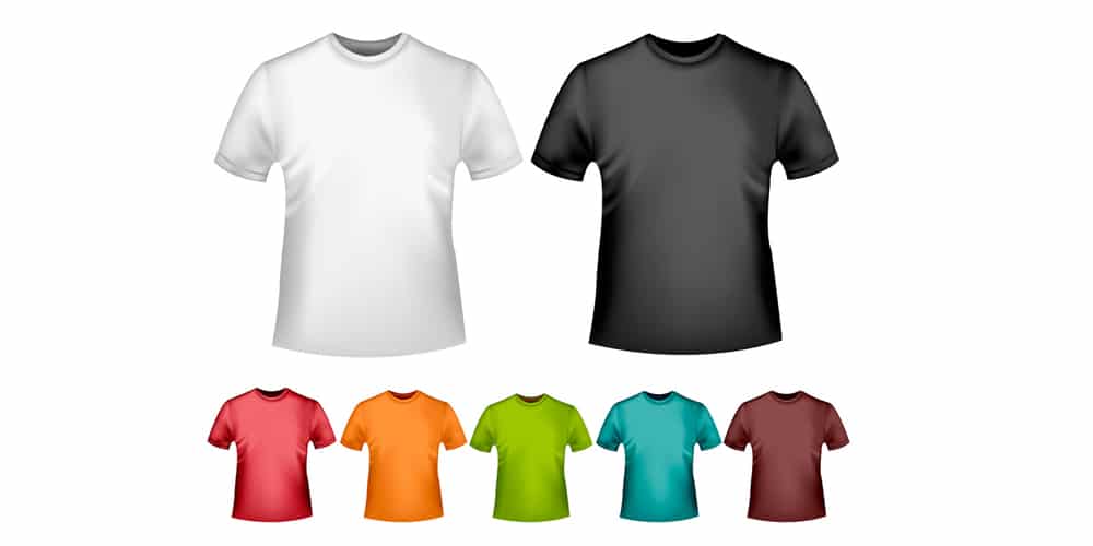 Latest Adobe Illustrator Tutorials 291 Vector T-Shirt Mockup Template