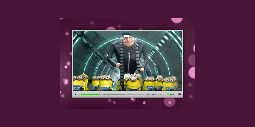 Collection of Latest Free UI Elements 94 Video Player