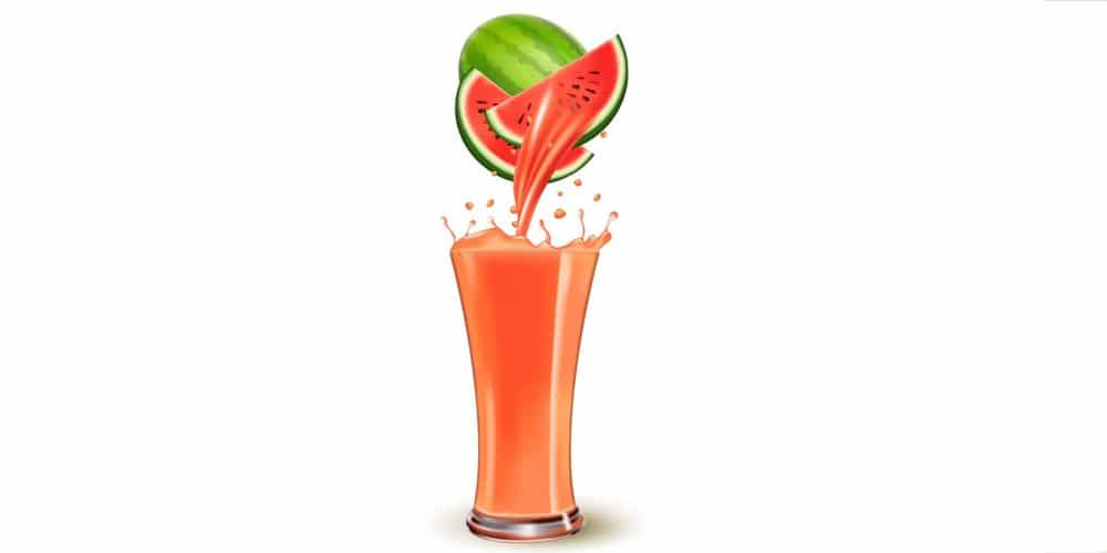 Latest Adobe Illustrator Tutorials 353 Watermelon-and-a-Glass-of-Juice