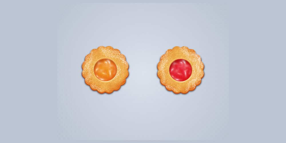 Latest Adobe Illustrator Tutorials 287 Yummy-Jam-Cookies