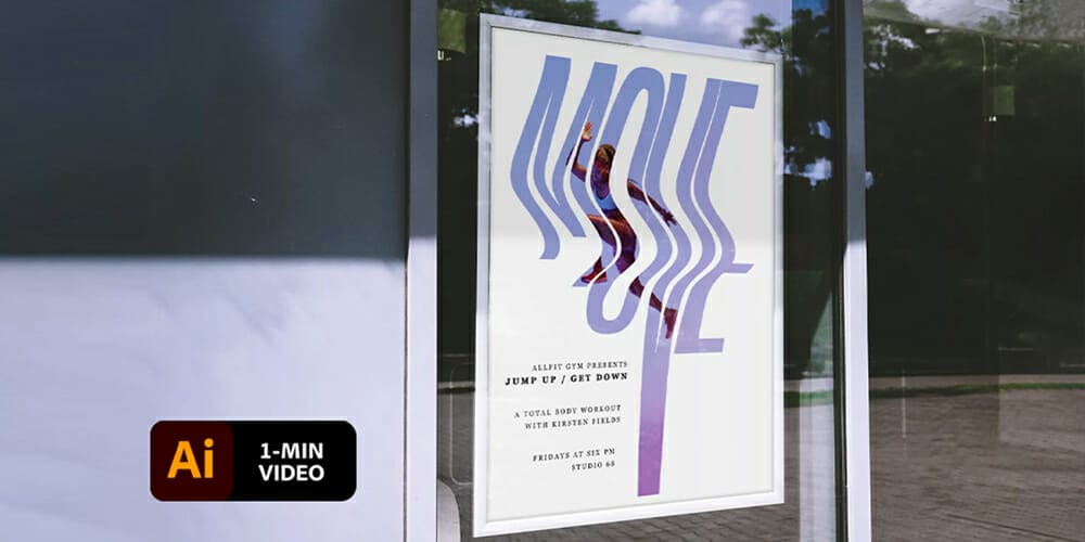 Latest Adobe Illustrator Tutorials 127 wavy words