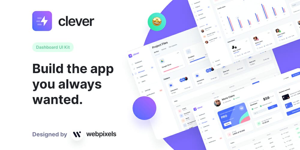 Clever Dashboard UI Kit