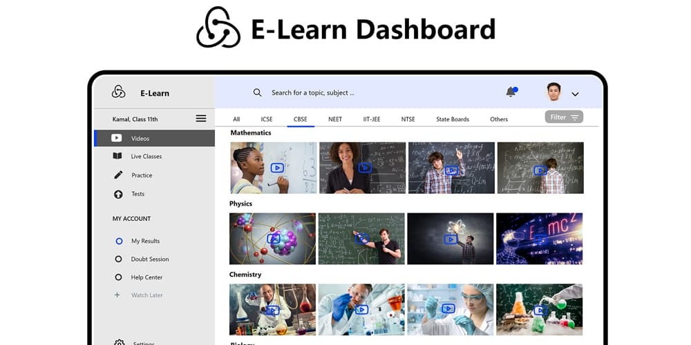 E-Learn Dashboard