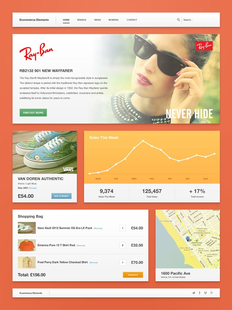 Latest Free Useful UI Elements PSD For E-commerce Websites 45 Ecommerce-Elements-UI-PSD