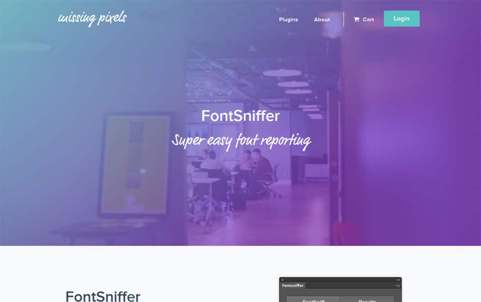 100+ Best Photoshop Plugins for Web Designers 86 FontSniffer