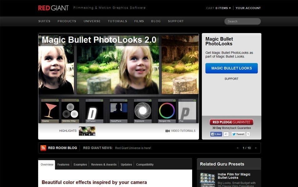 100+ Best Photoshop Plugins for Web Designers 124 Magic Bullet PhotoLooks 2.0