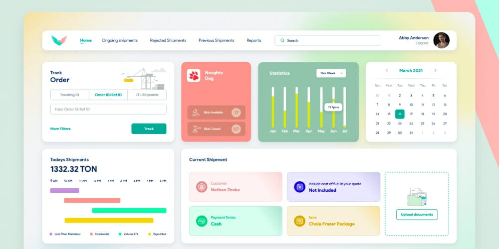 Shipment Dashboard