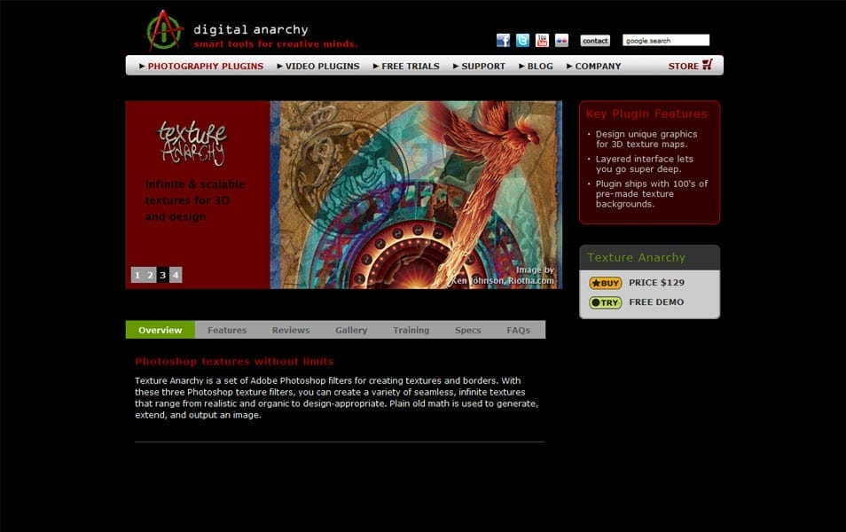 100+ Best Photoshop Plugins for Web Designers 120 Texture Anarchy