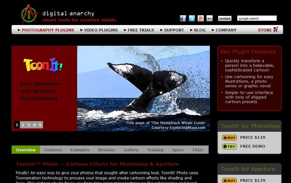 100+ Best Photoshop Plugins for Web Designers 123 ToonIt