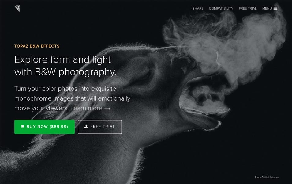 100+ Best Photoshop Plugins for Web Designers 76 Topaz B&W Effects