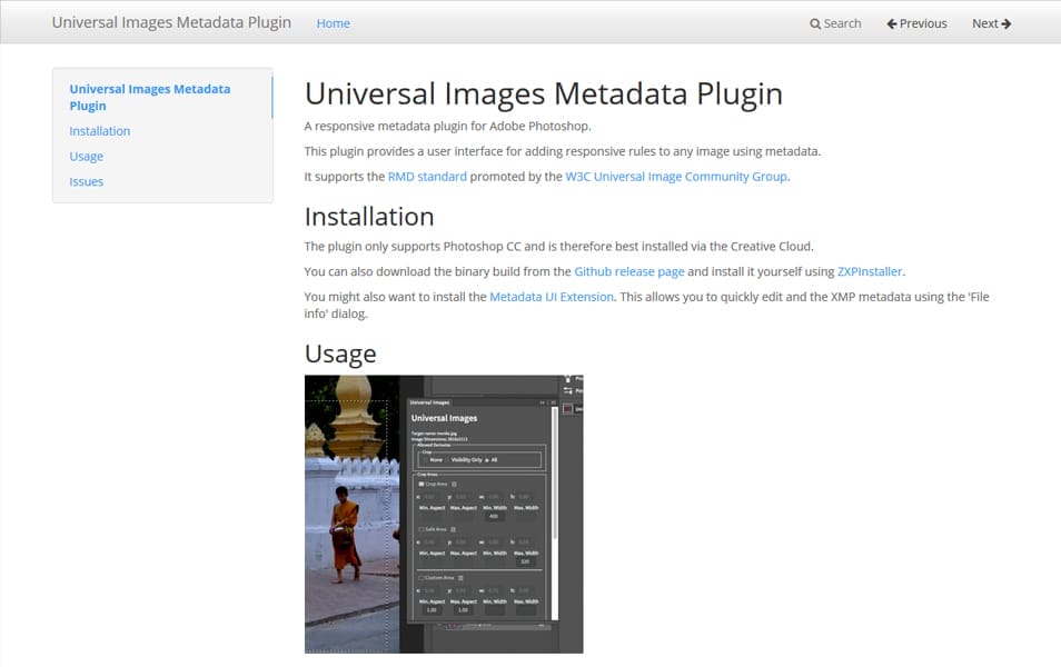 100+ Best Photoshop Plugins for Web Designers 16 Universal Images Metadata Plugin