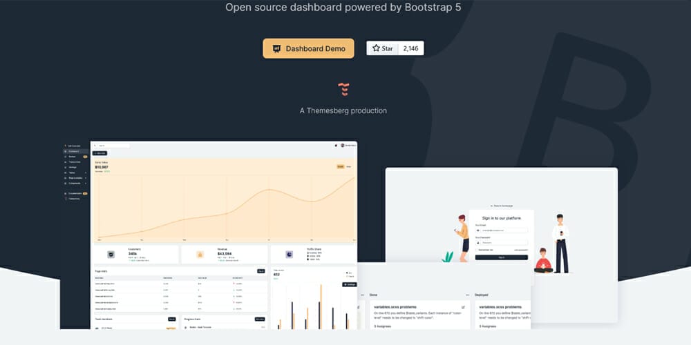 Free Dashboard UI Design PSD 145 Volt Bootstrap 5 Dashboard