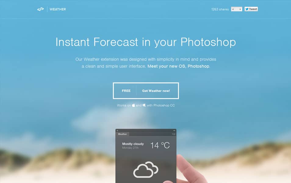 100+ Best Photoshop Plugins for Web Designers 26 Weather