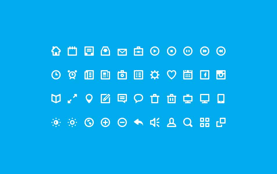 44 Shades of Free Icons