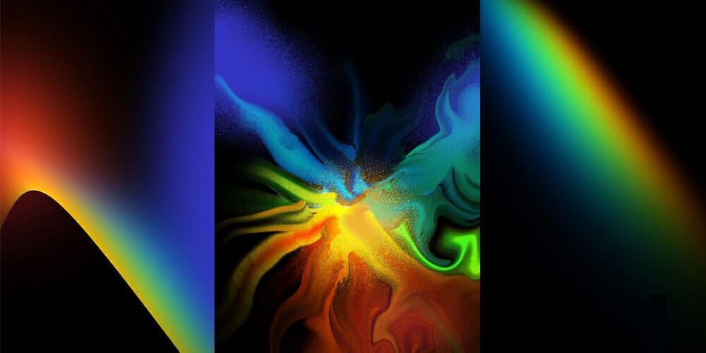 Abstract Rainbow Background