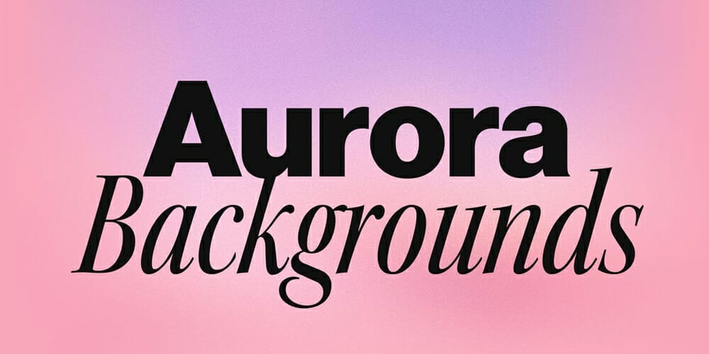 Aurora Backgrounds