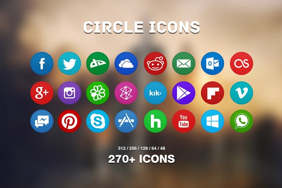 Circle Icons Pack