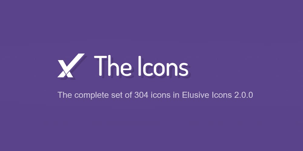 Useful Free Icon Fonts 65 Elusiveicons