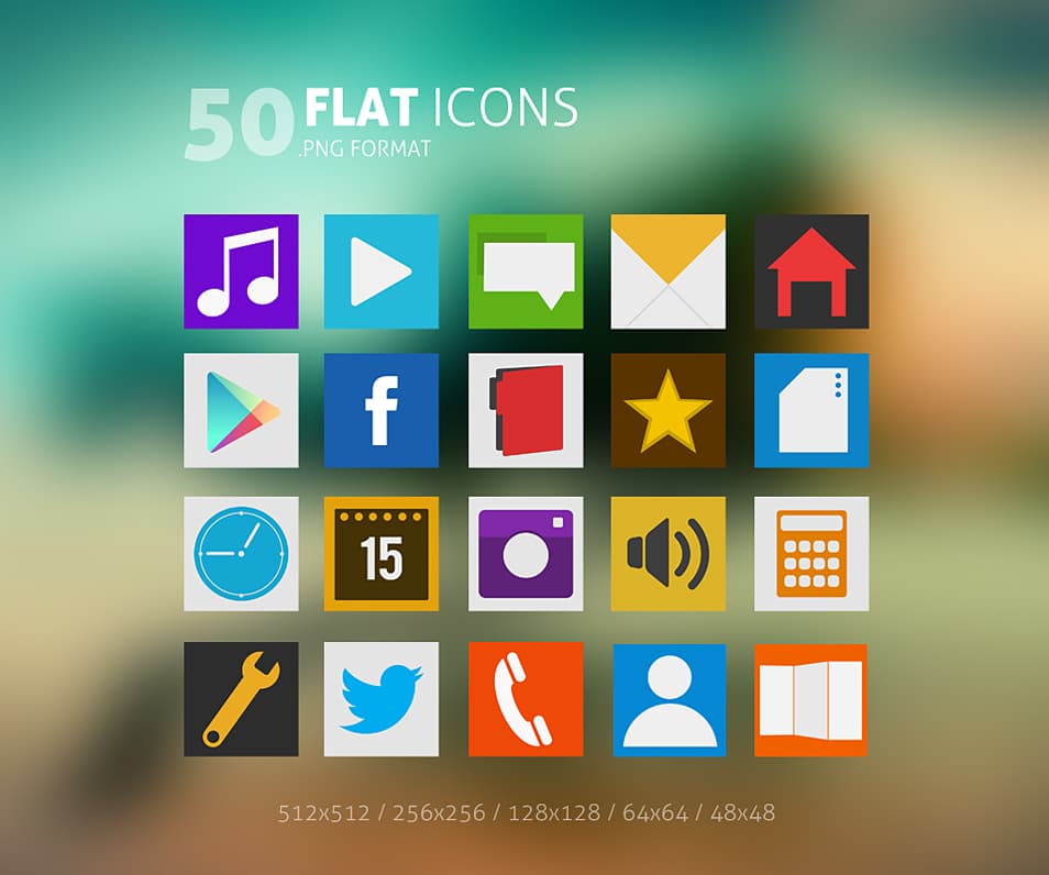 Flat Icons Pack