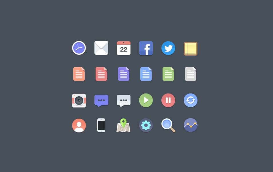 Free Flat Icons