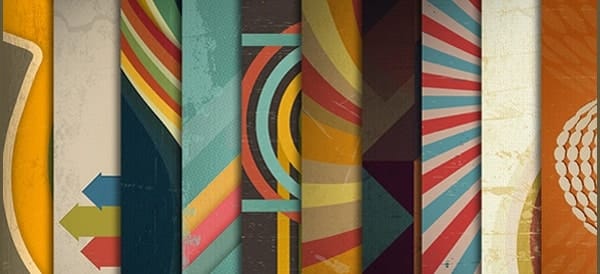 Free Retro Backgrounds PSD