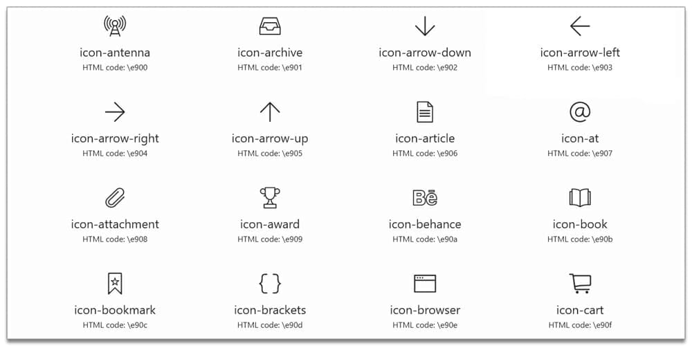 Best Free Line Icon Fonts 17 Gonzocons