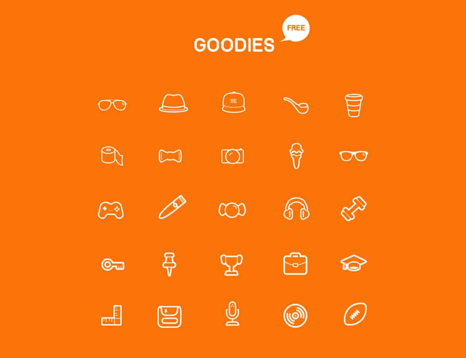 Goodies Icon Set