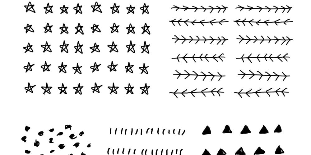 Hand-Drawn Vector Patterns