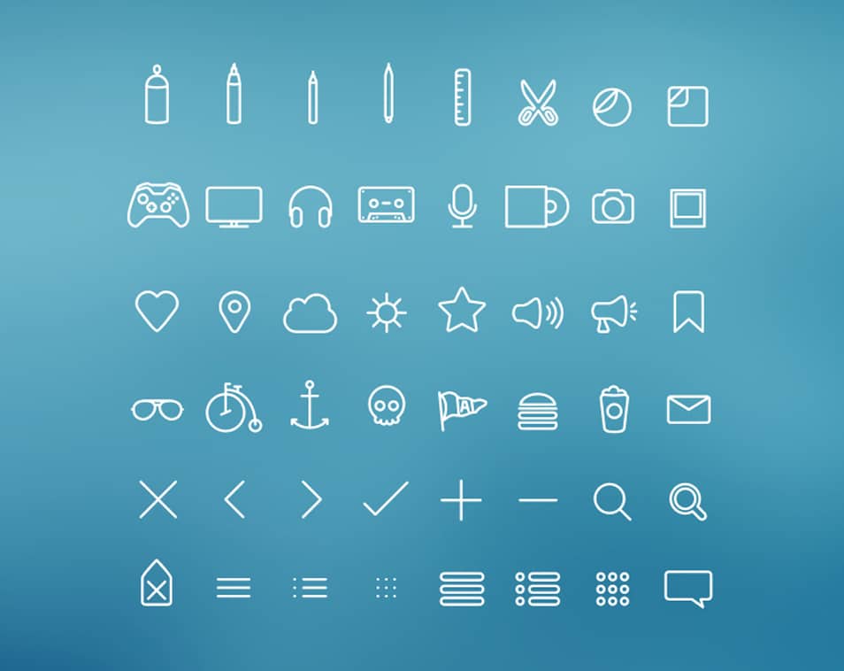 Hangloose Icon Set