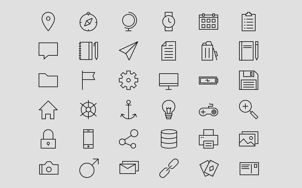 Useful Free Icon Fonts 15 Linea