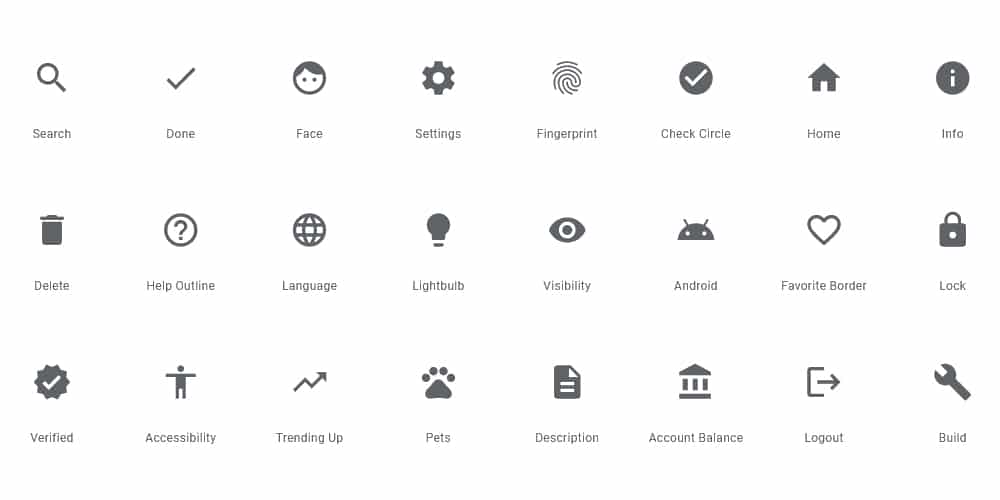 Useful Free Icon Fonts 10 Material Icons
